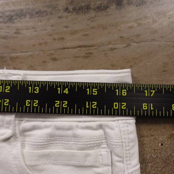 Democracy “Ab”solution White Ankle Jeans Women’s Size 10 - Picture 6 of 11